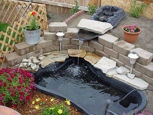 Backyard Pond Ideas With Waterfall Photo 7 Design Your Home