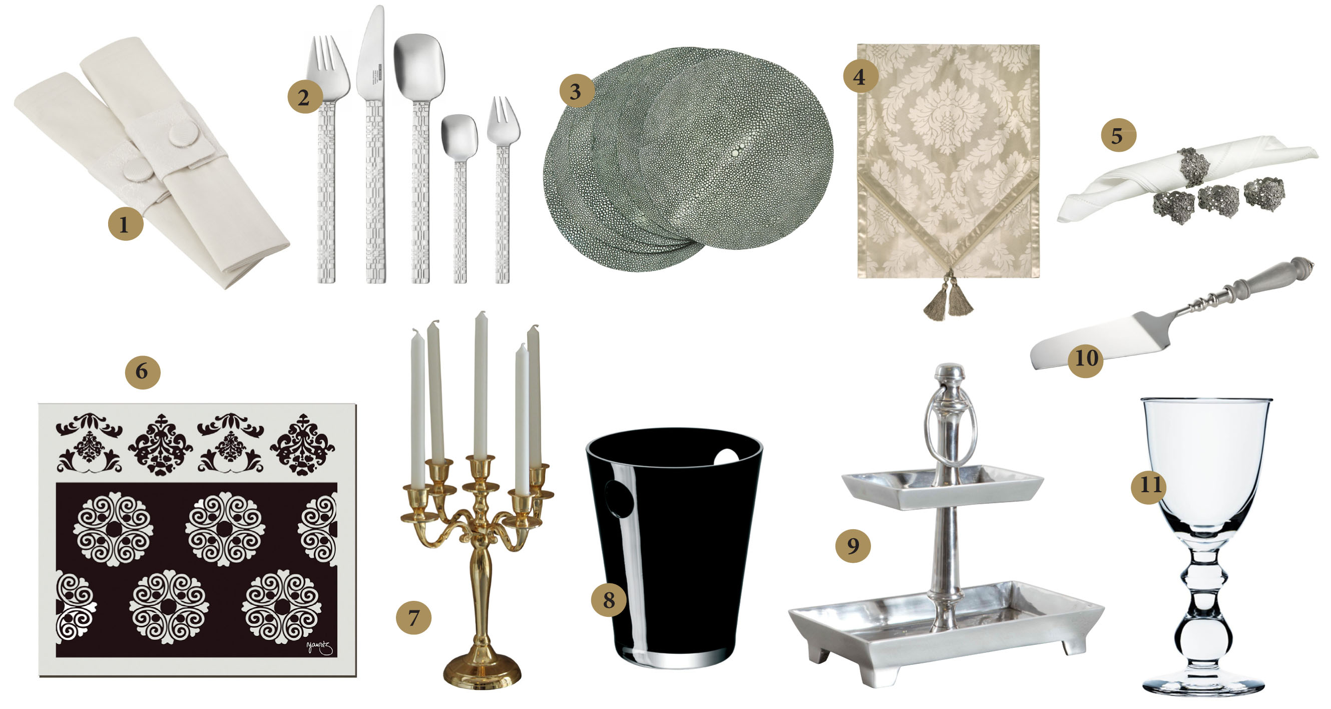 accessories for dining room table photo - 2