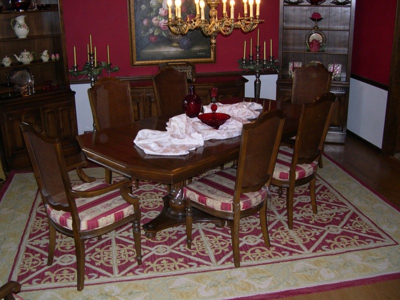 area rug for dining room photo - 2
