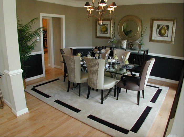 area rugs for dining room photo - 1