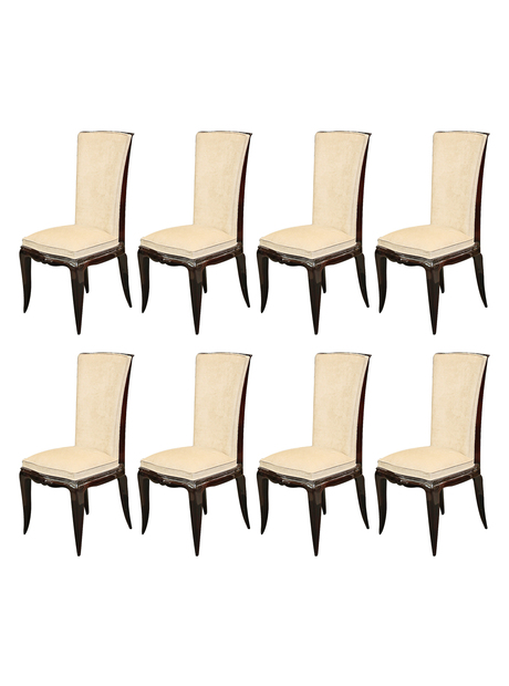 art deco dining room chairs photo - 2