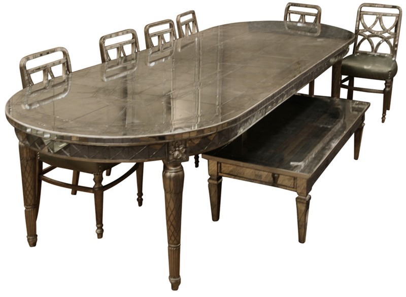 art deco dining room table photo - 1