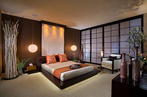 asian style bedrooms photo - 1