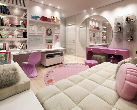 awesome girls bedrooms photo - 1