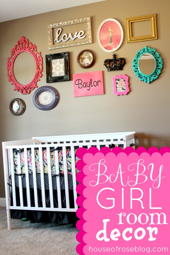 baby girl bedroom decor photo - 2
