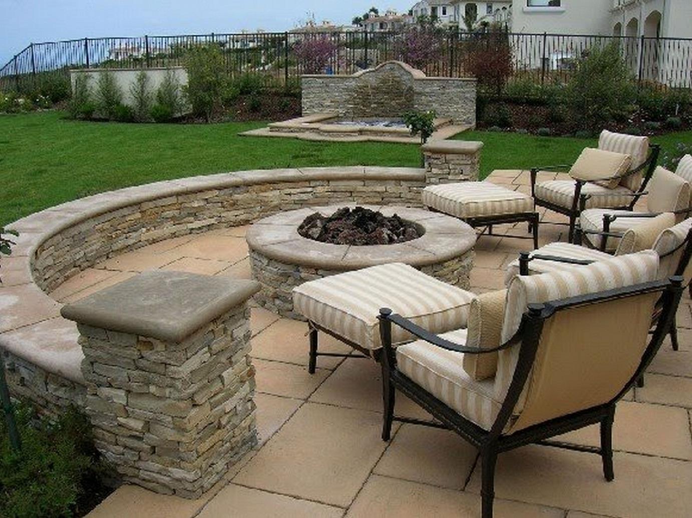 backyard firepit ideas photo - 1