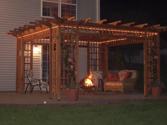 backyard pergola ideas photo - 1