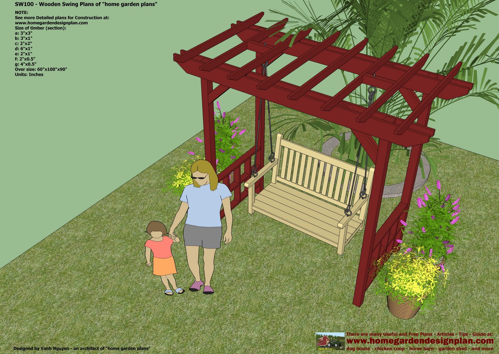 backyard swing plans photo - 1