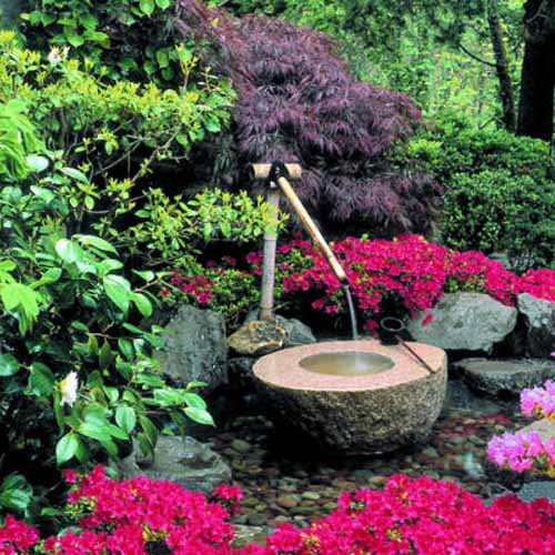 backyard water fountain ideas photo - 1