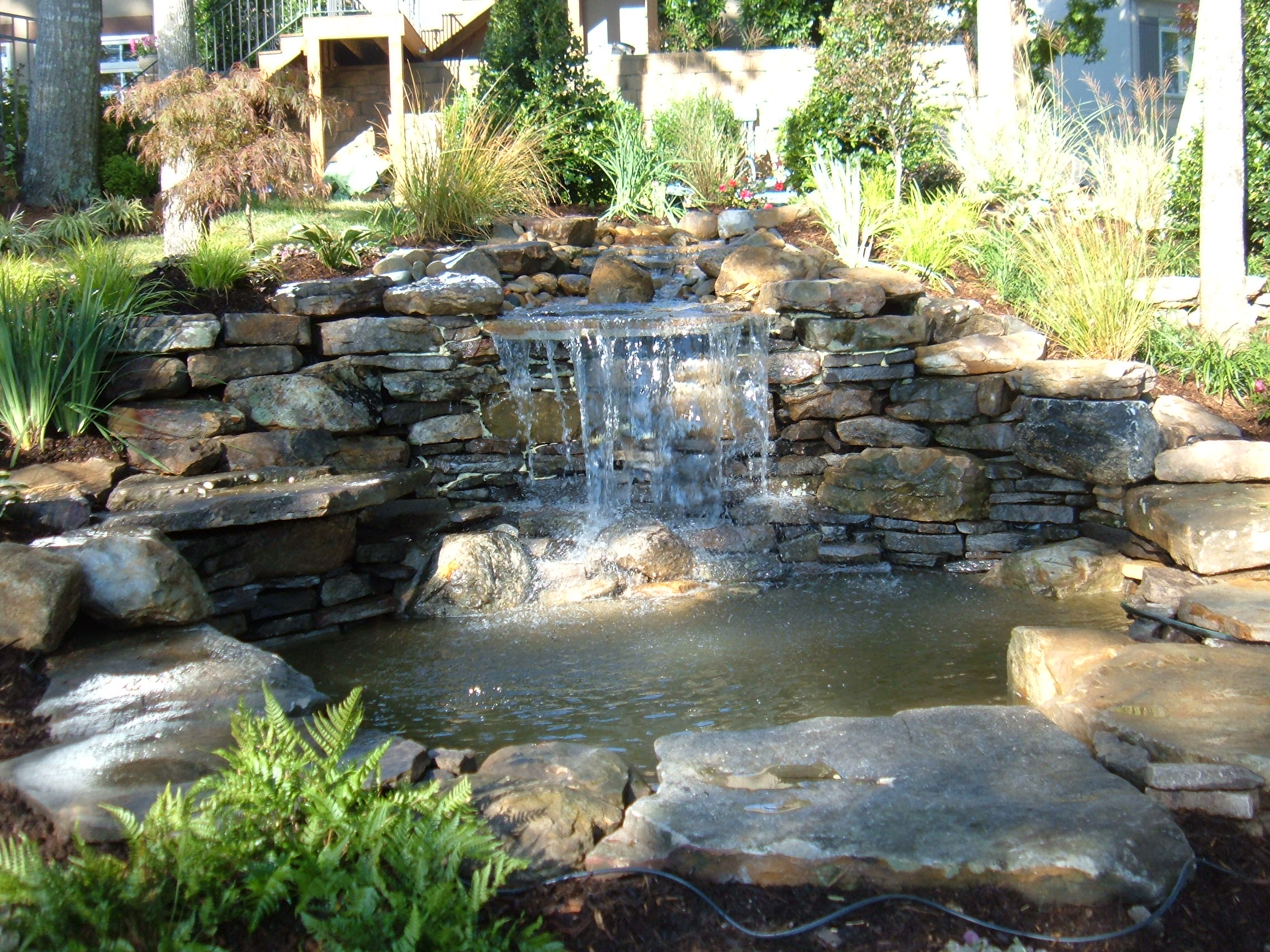 backyard waterfall pictures photo - 2