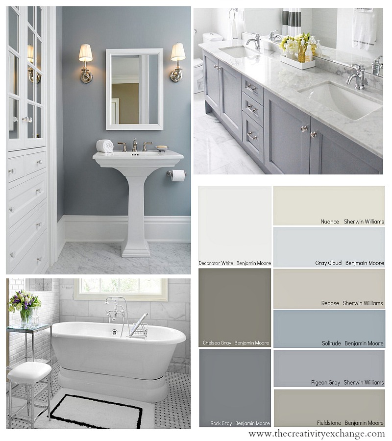 bathroom color palettes photo - 1