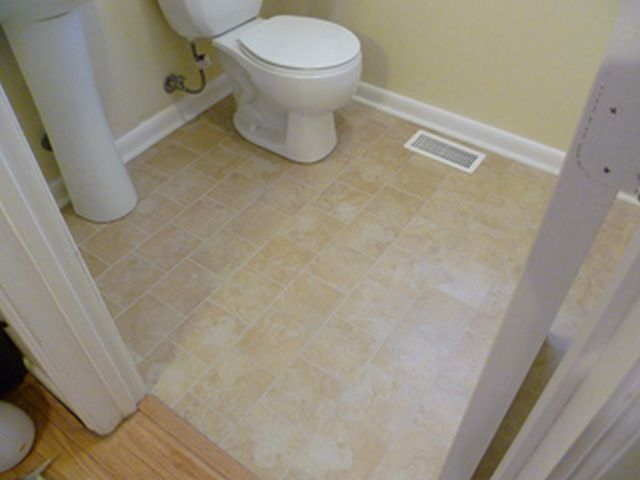 bathroom floor ideas photo - 1