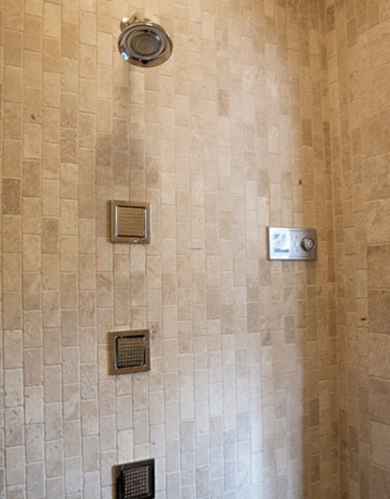 bathroom glass tile ideas photo - 1