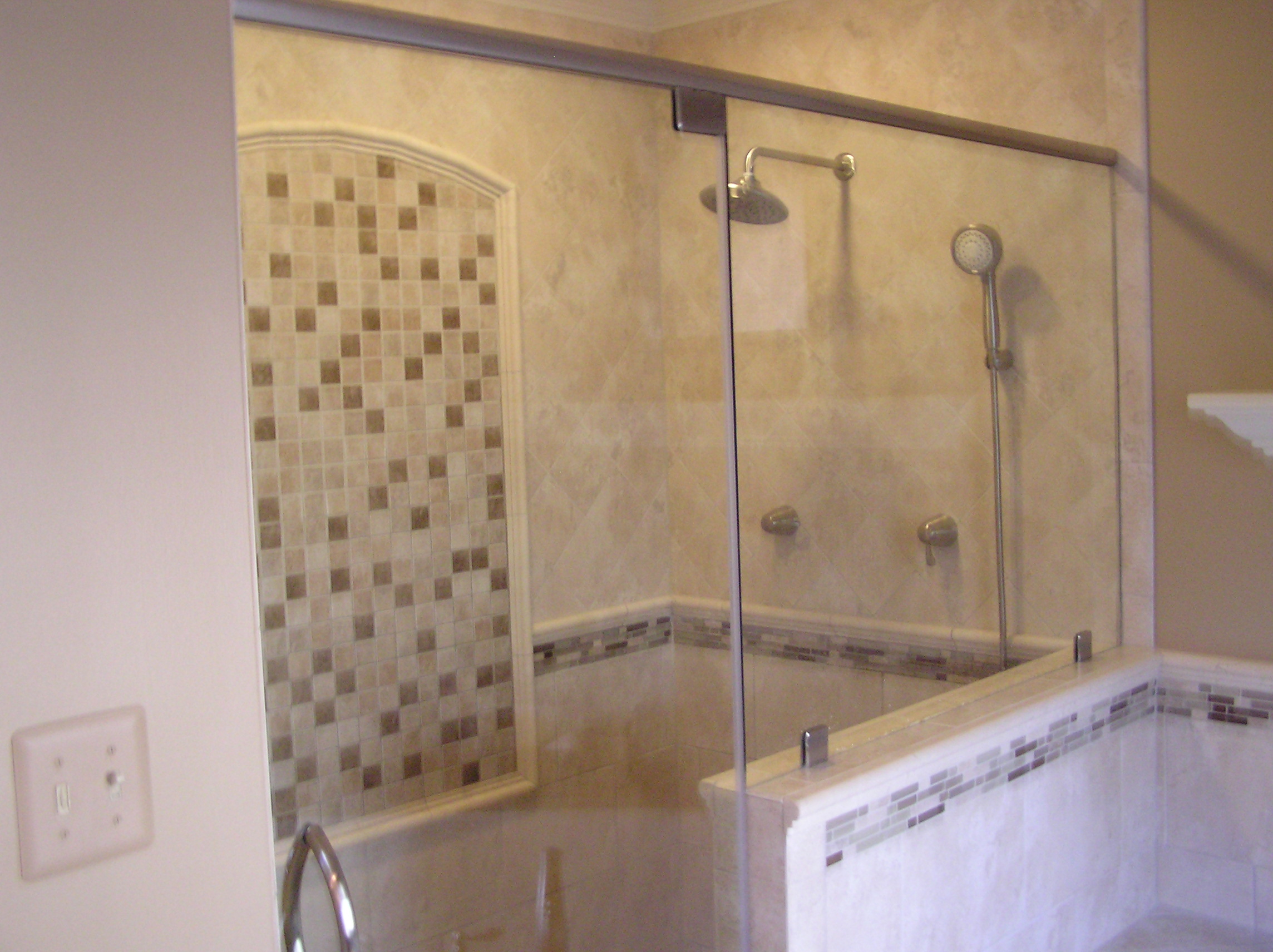 bathroom remodel ideas walk in shower photo - 1