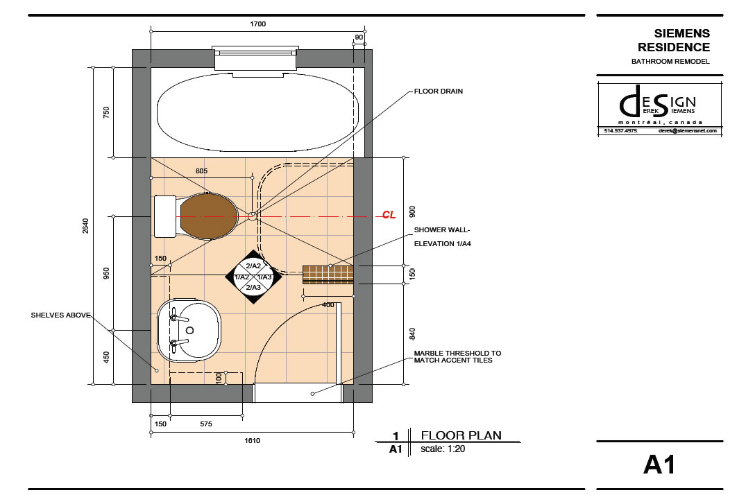 bathroom remodel plans photo - 1