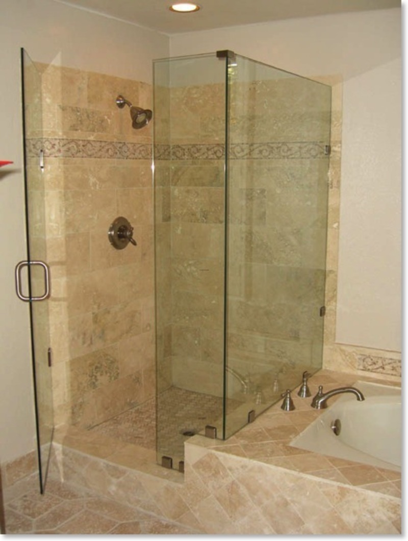 bathroom shower ideas for small bathrooms photo - 1