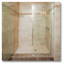 bathroom shower remodel photo - 1