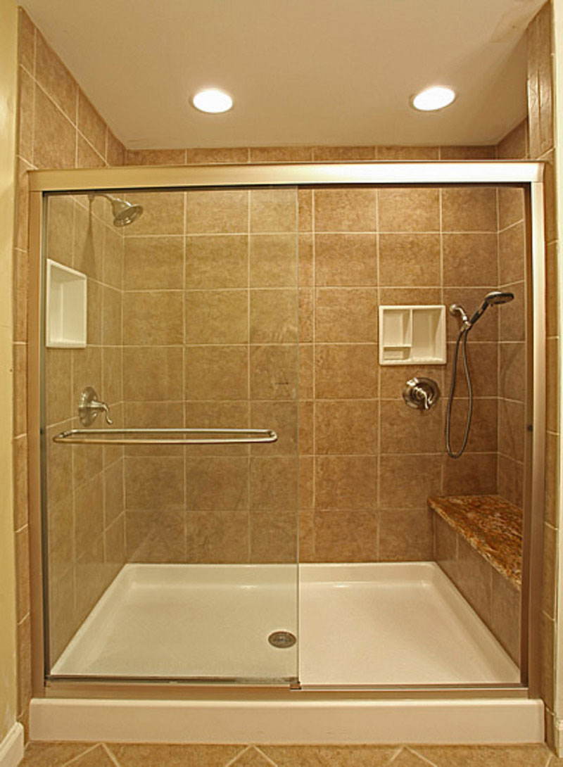 bathroom shower tile installation photo - 1