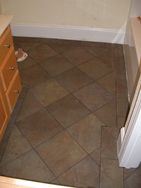 bathroom tile flooring ideas photo - 1