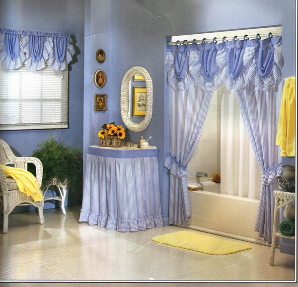 bathroom window curtains ideas photo - 1