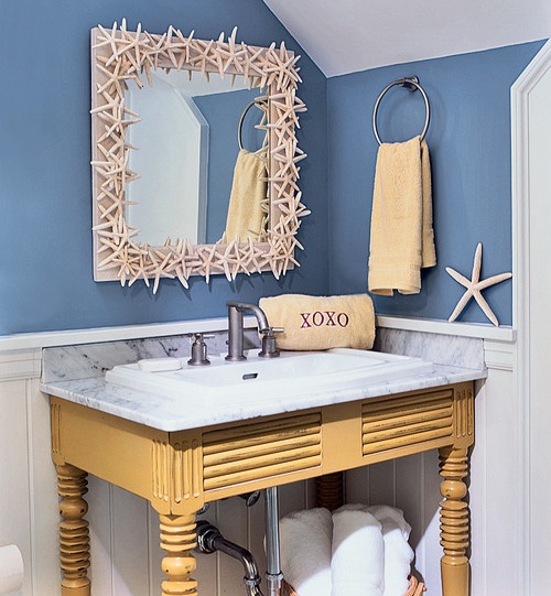 beach themed bathroom ideas photo - 1