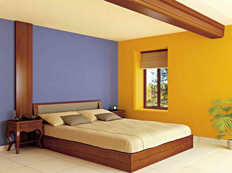 bedroom wall color photo - 1