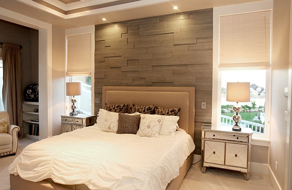 bedrooms with accent walls photo - 2