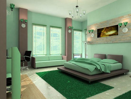 calming paint colors for bedrooms photo - 2