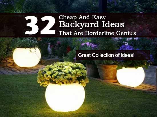 cheap and easy backyard landscaping ideas photo - 1