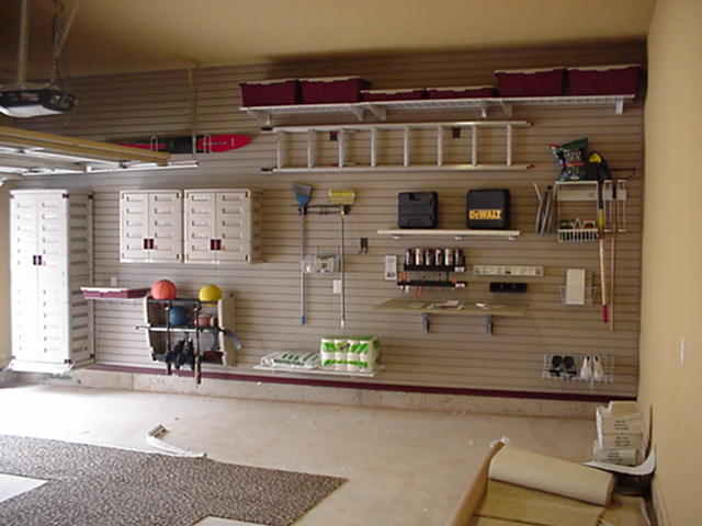 cheap garage organization photo - 2
