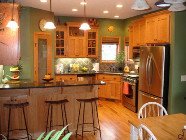 color schemes for small kitchens photo - 1