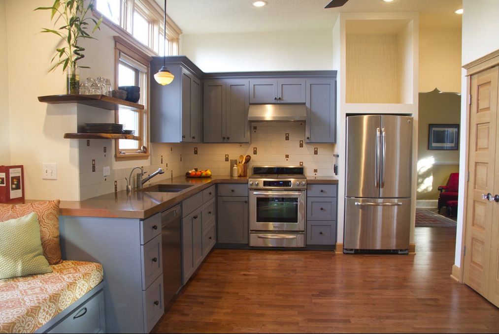 color schemes for small kitchens photo - 2