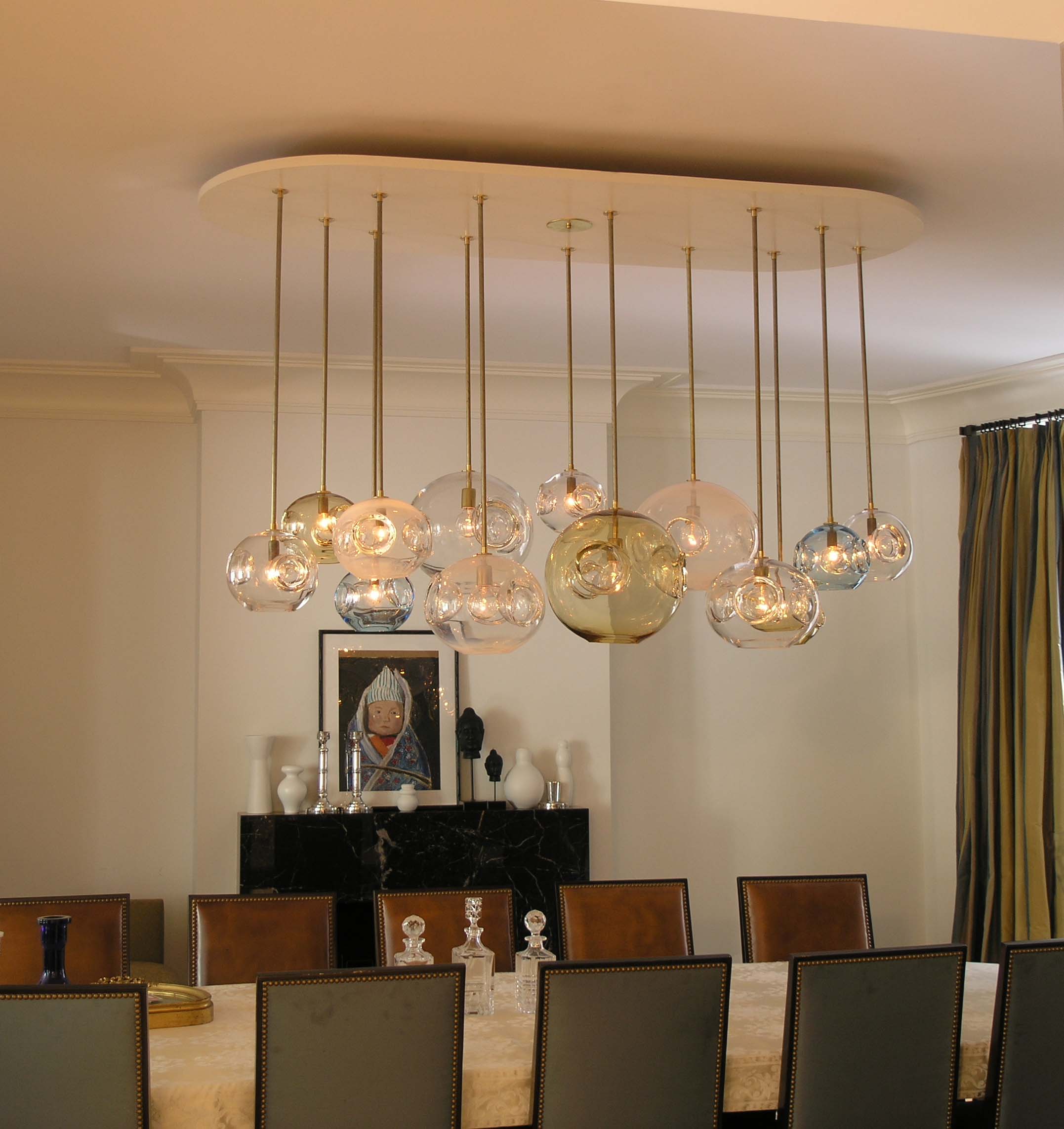 contemporary chandelier for dining room photo - 2