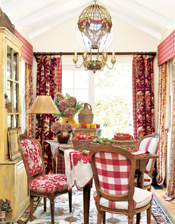 country dining room decor photo - 1