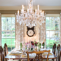 crystal chandeliers for dining room photo - 2