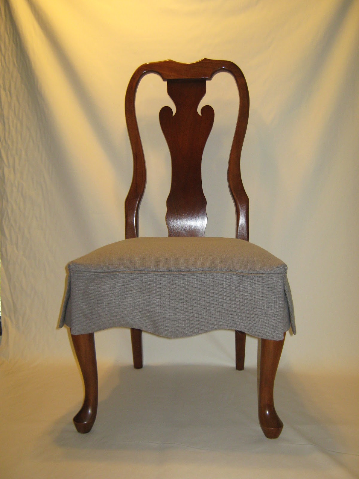 custom dining chair slipcovers photo - 1