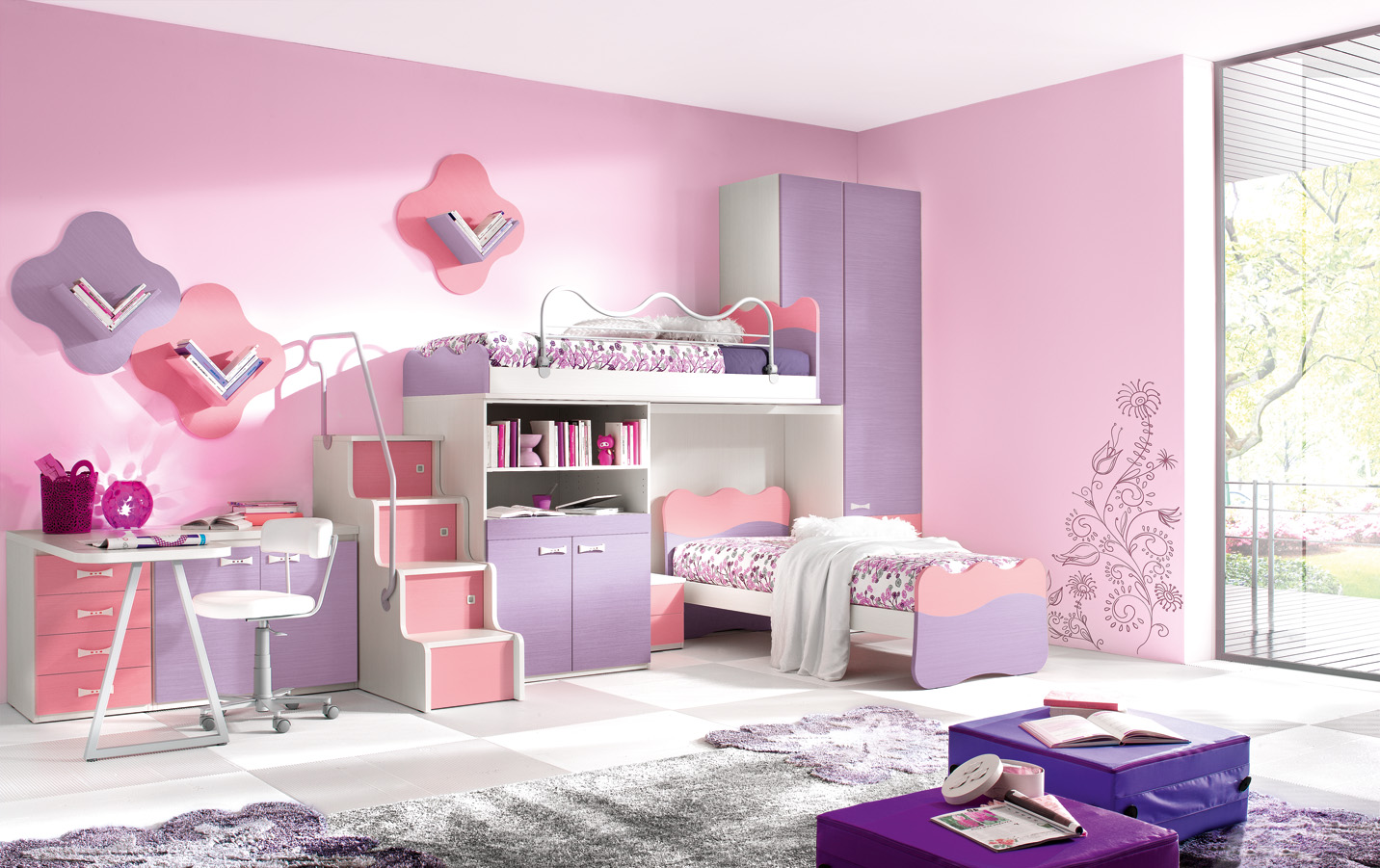 cute girl bedroom ideas photo - 1