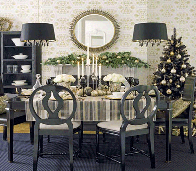 decorated dining rooms photo - 1