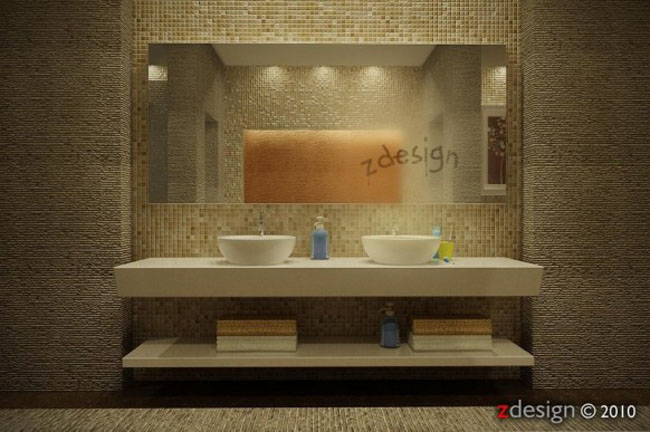 designer bathrooms photo - 1