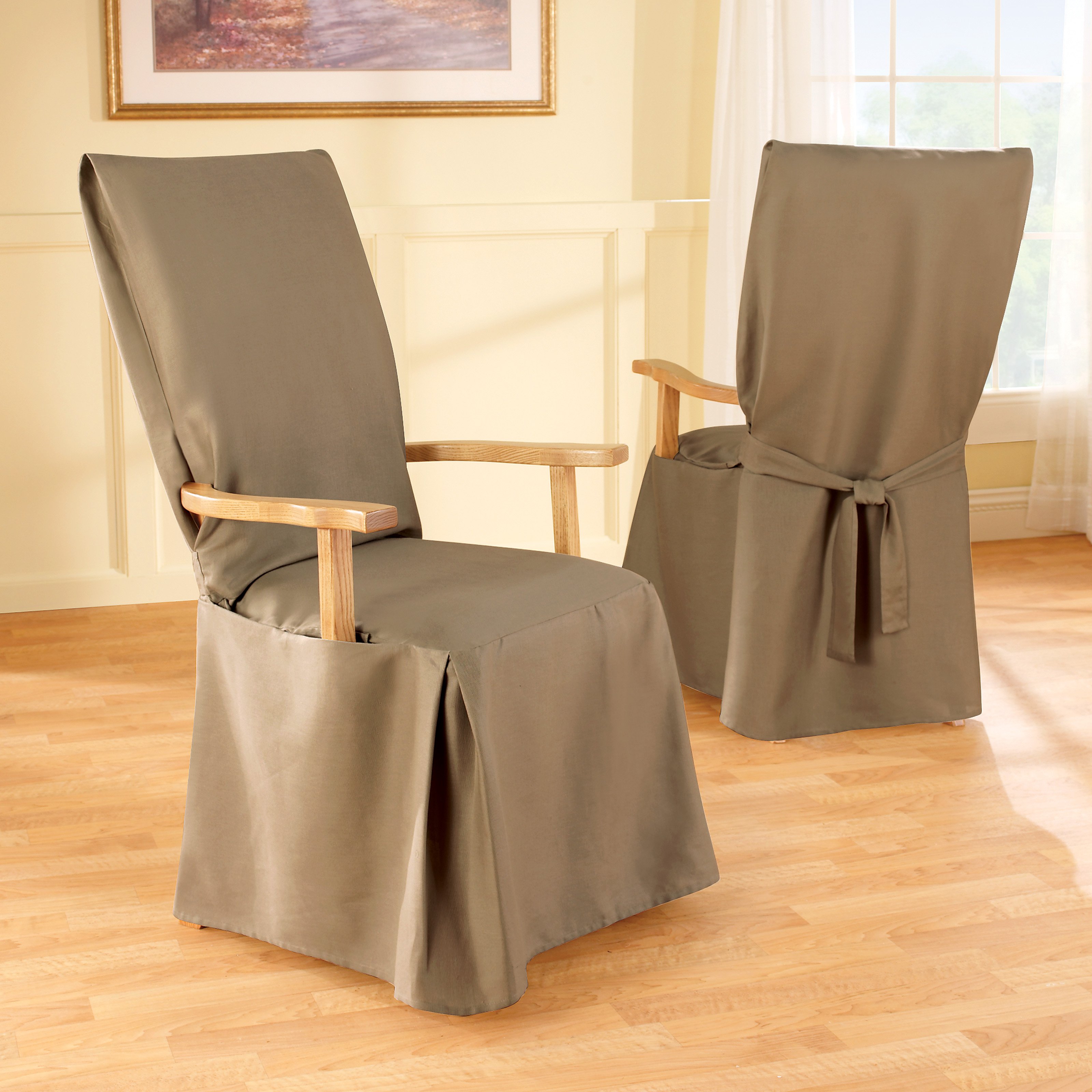 dining room chair cushion covers photo - 1
