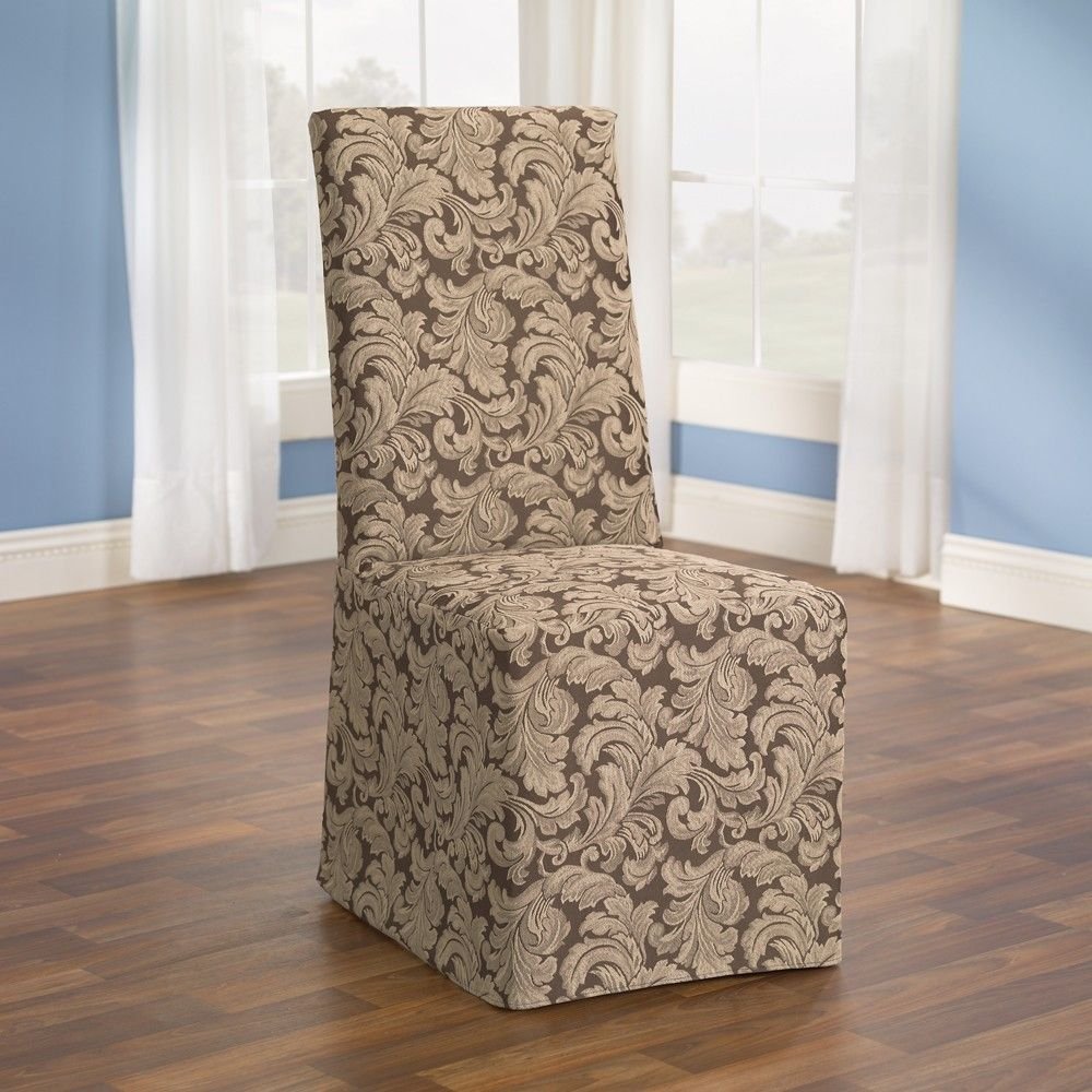 dining room chair slip covers photo - 2