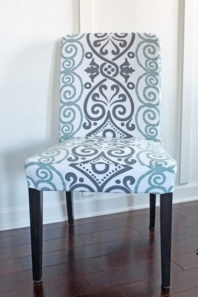 dining room chair slipcover pattern photo - 2