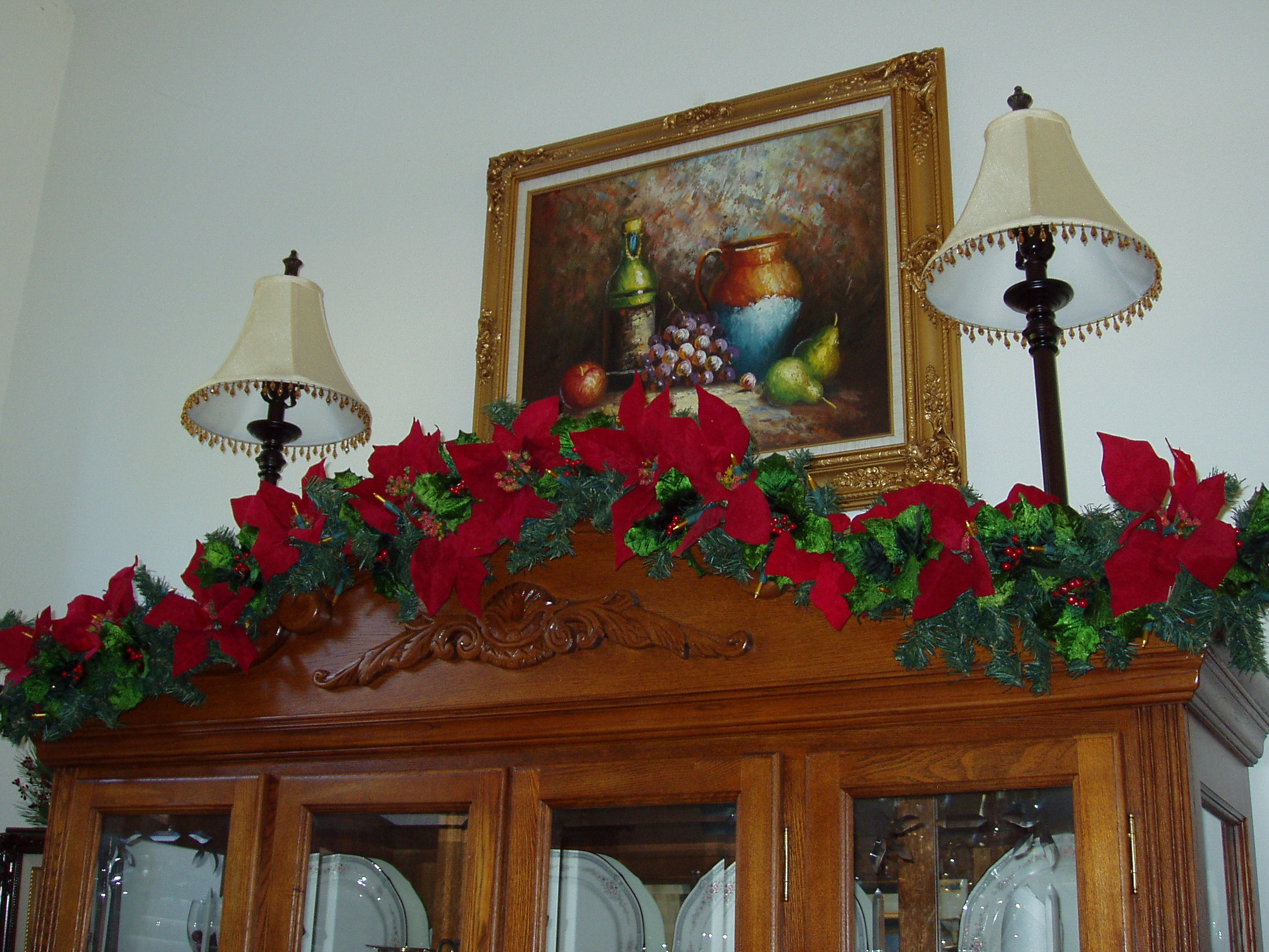 dining room christmas decorations photo - 1
