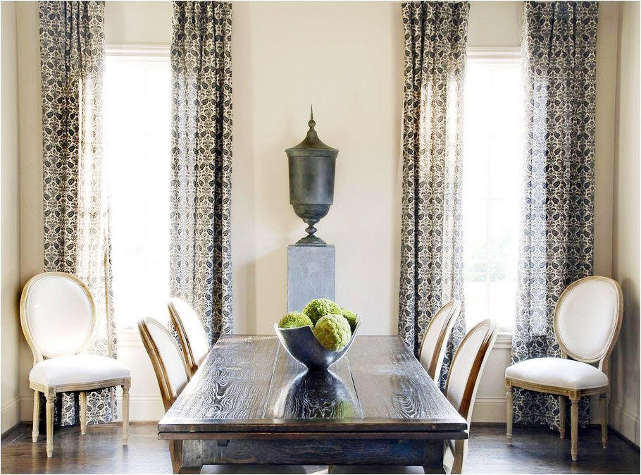 dining room curtains ideas photo - 1