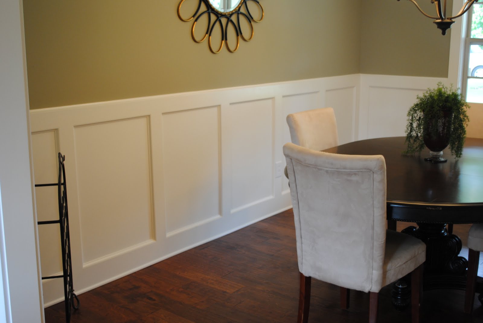 dining room paint ideas with chair rail photo - 1