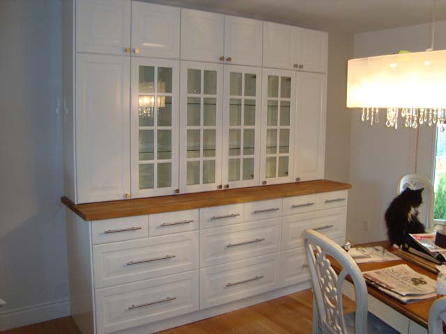 dining room storage cabinets photo - 2