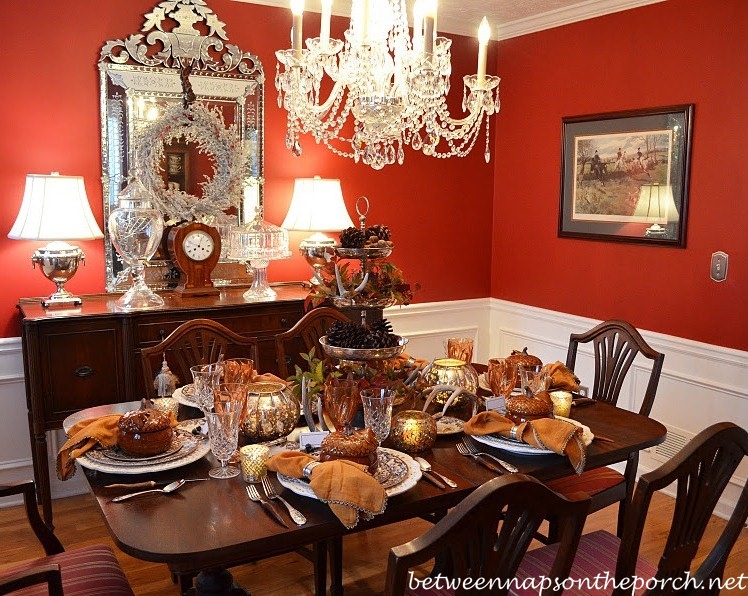 dining room table setting photo - 1