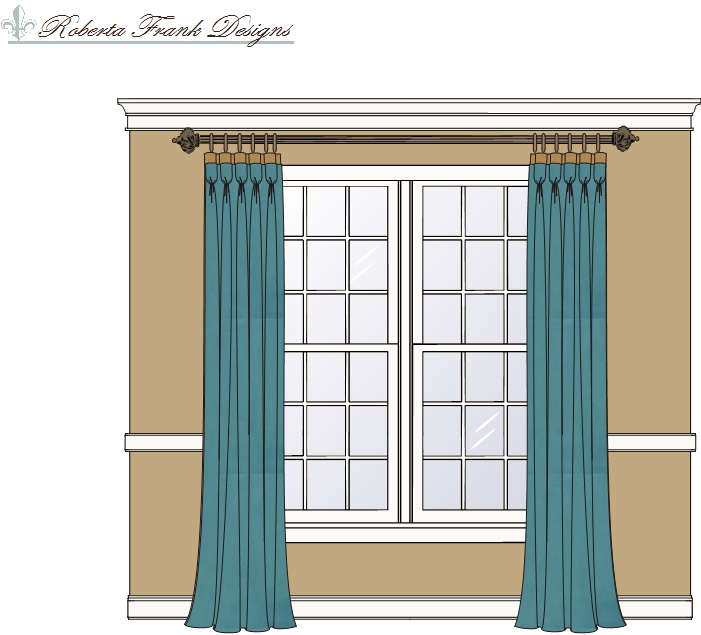 dining room window treatments photo - 2