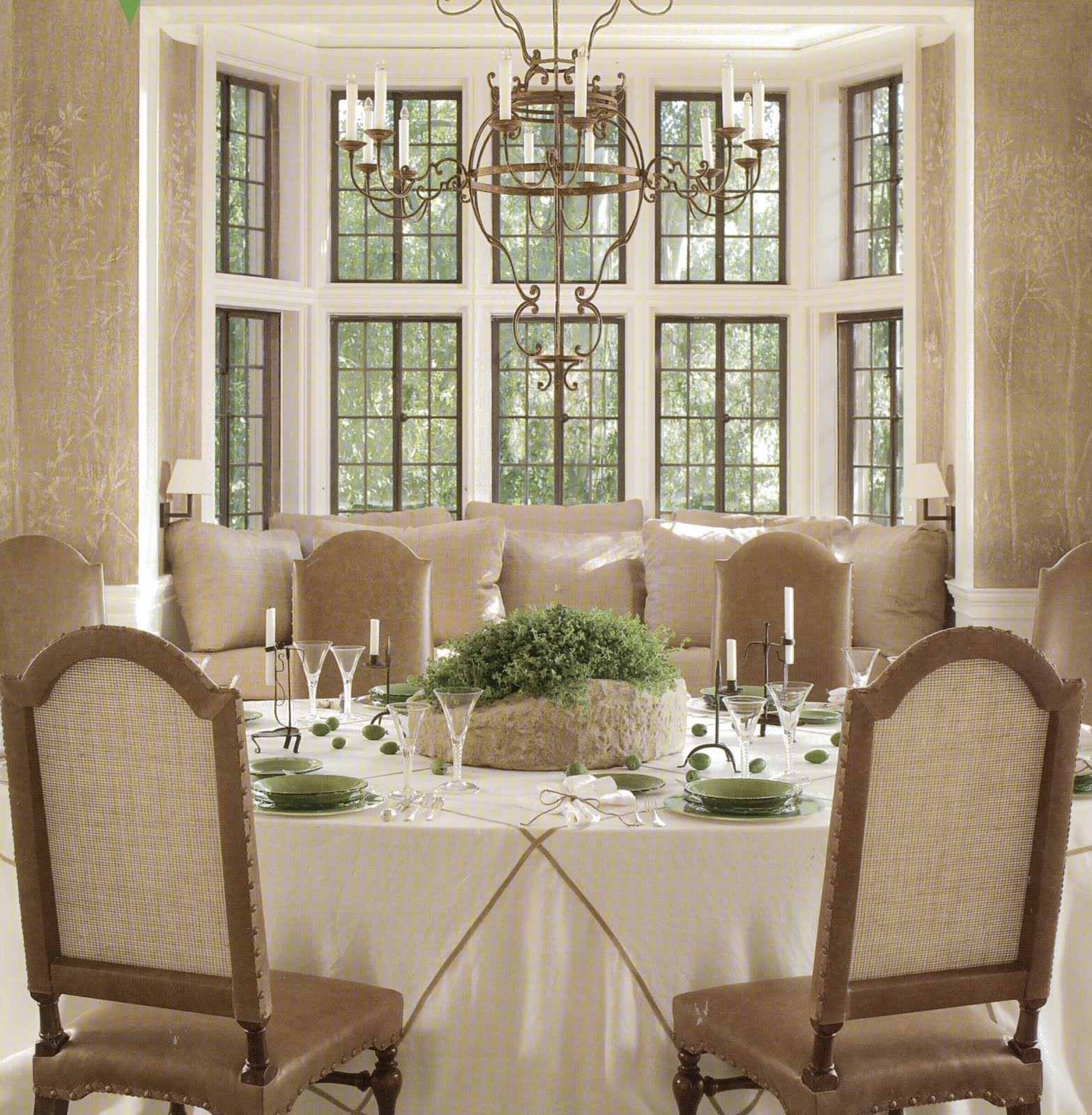 dining room window treatments ideas photo - 1