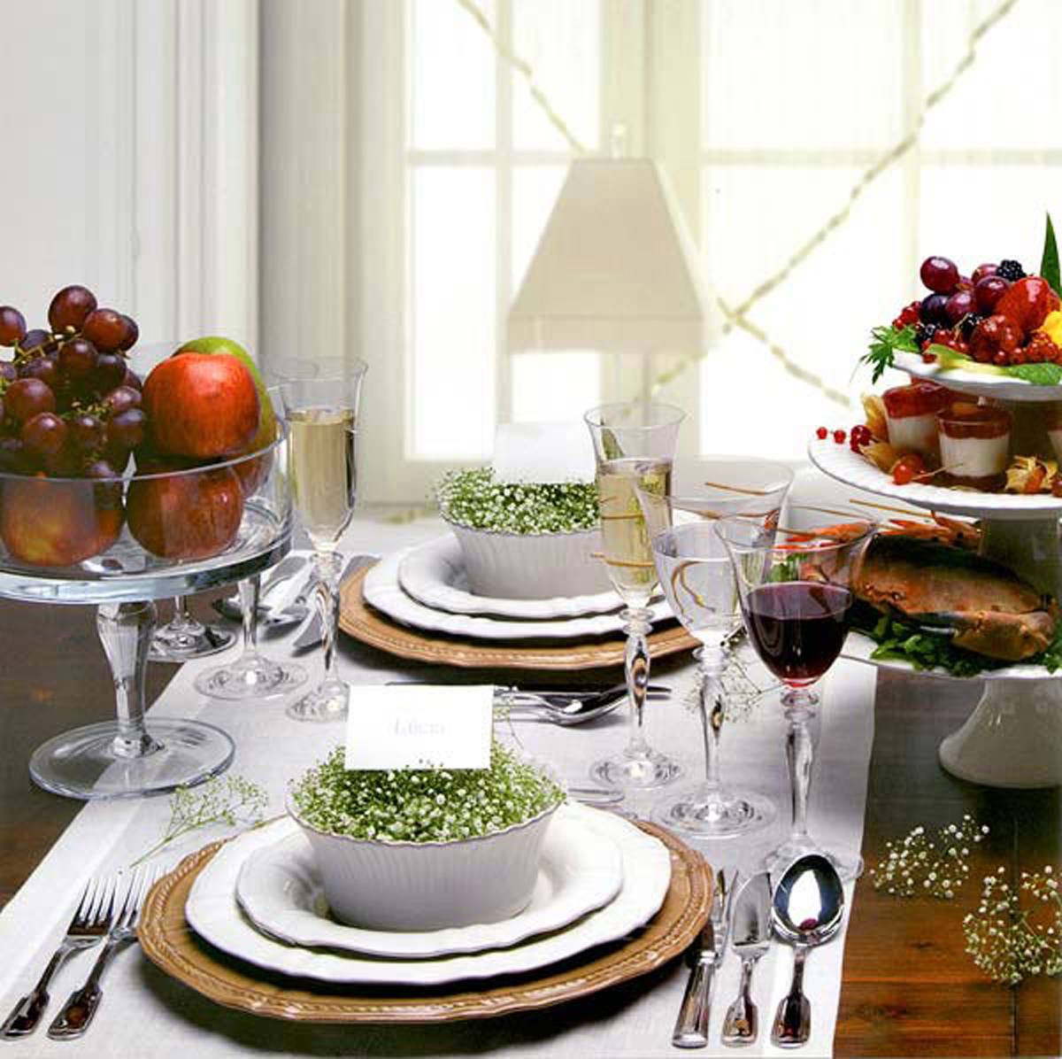 dining table top decor photo - 2